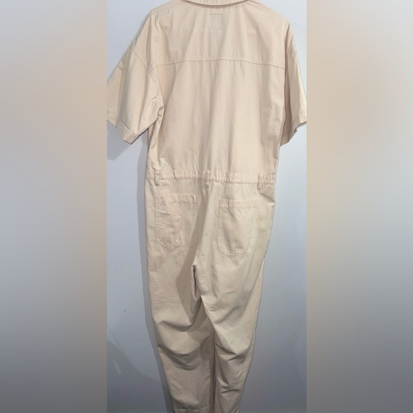 Dr. Denim Ecru Jumpsuit Womens Size M - Picture 2 of 3